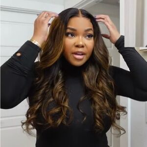 24 inch highlight wig